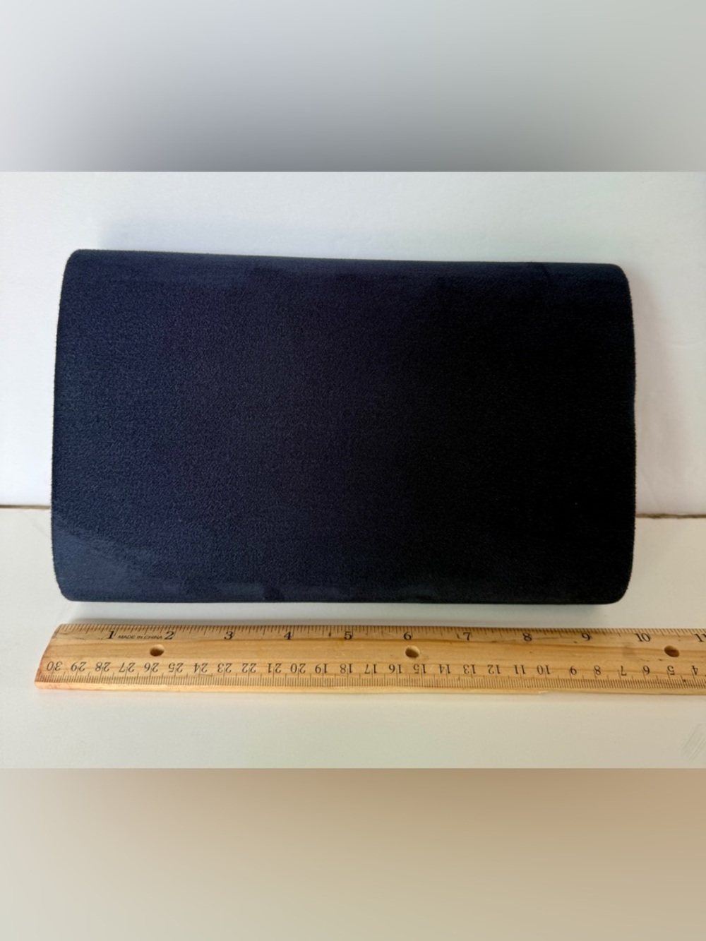 Crystal-Trim Navy Blue Evening Clutch - Picture 4 of 6